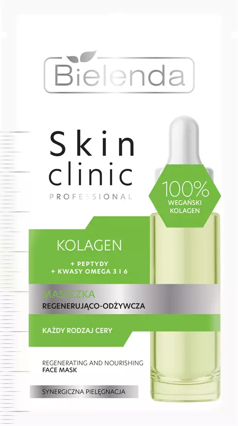 Bielenda Skin Clinic Professional Collagen Regenerująca i Odżywcza Maska 8g