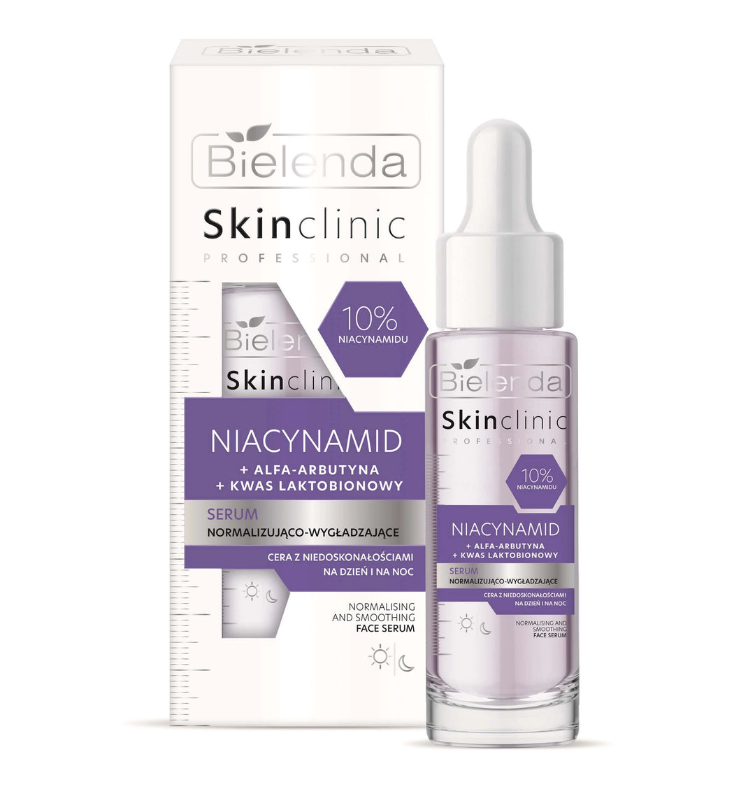 Bielenda Skin Clinic Professional Niacinamide Normalizing and Smoothing Day and Night Serum 30ml