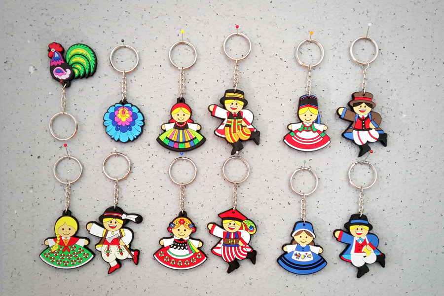 Folkstar - RUBBER KEYCHAIN - UPPER SILESIAN BOY /16005/ 5901845114691