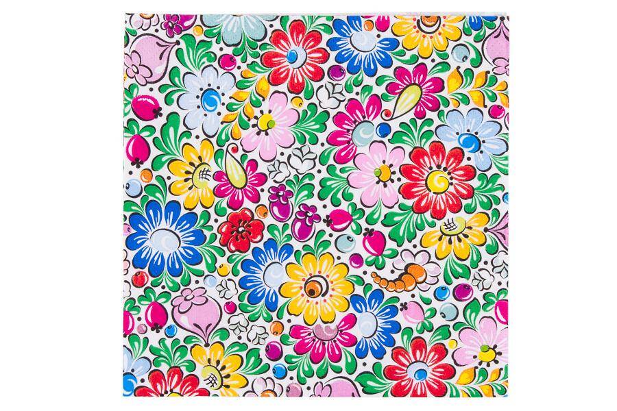Folkstar - PAPER NAPKINS ûOPOLE PATTERN /15864/ 5901845114677
