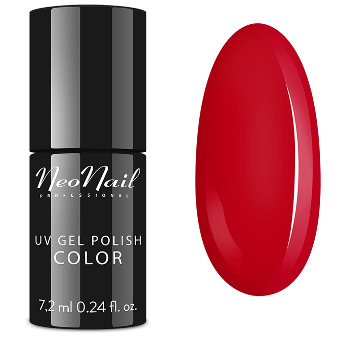 NeoNail UV/LED Hybrid Nail Gel Polish Lady In Red 7.2ml -Fiery Flamenco 3763