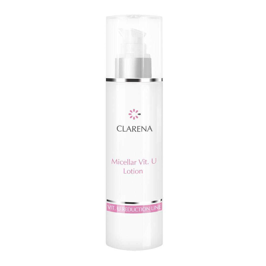 Clarena Vitamin U Micellar Lotion for Sensitive Skin Rosacea and Broken Capillaries 200ml