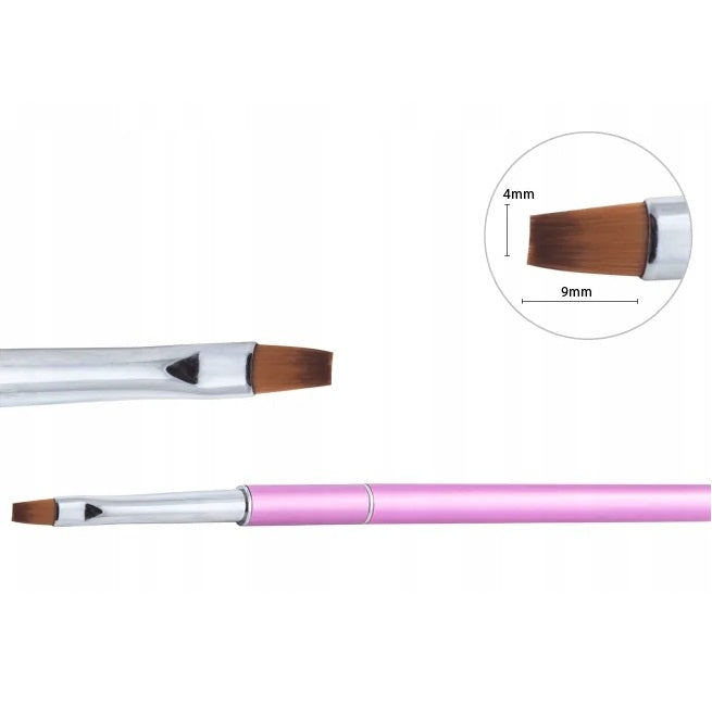 Neonail Nail Brush for Gel KOLINSKY flat No 6