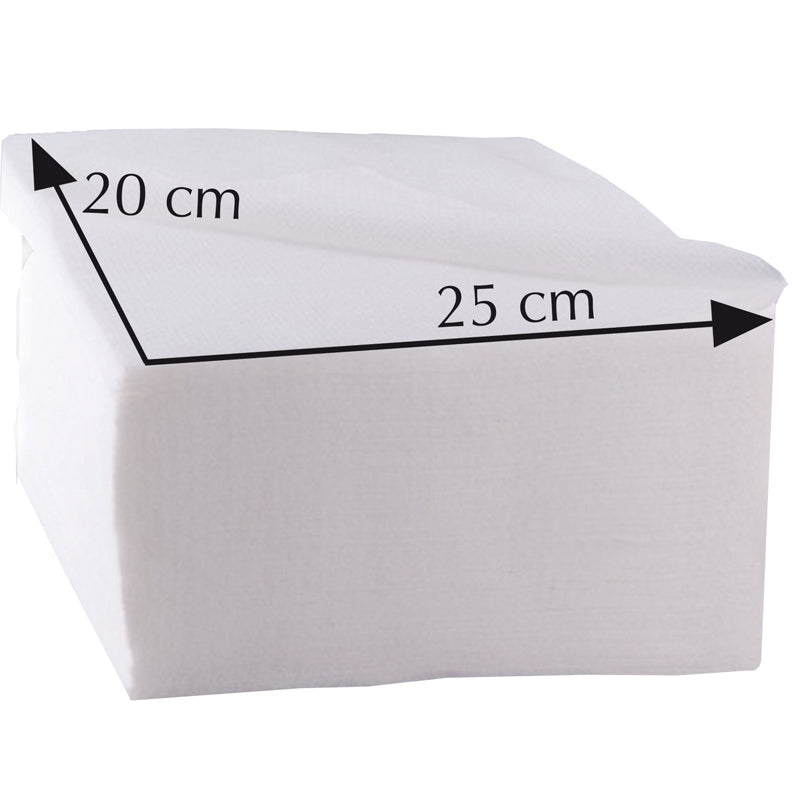 Professional Bio Eco Face Cleaning Wipes for Salon and Home Use 25x20cm 100pcs