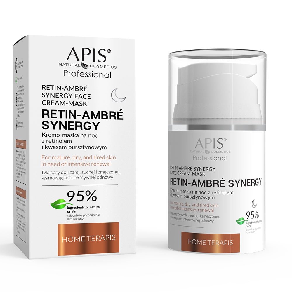 Apis Retin Ambre Synergy Face Cream-Mask with Amber and Retinol 50ml