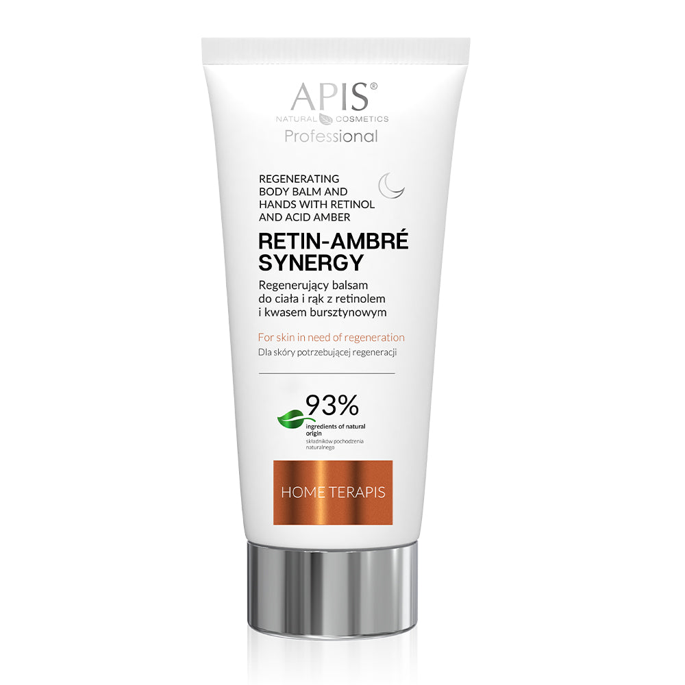 Apis Retin Ambre Synergy Regenerating Body Balm and Hands with Retinol and Acid Amber 200ml