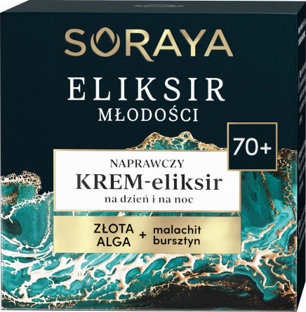 SORAYA Eliksir Młodości 70+ Naprawczy Krem-Eliksir na Dzień i Noc 50 ml 5901045087849