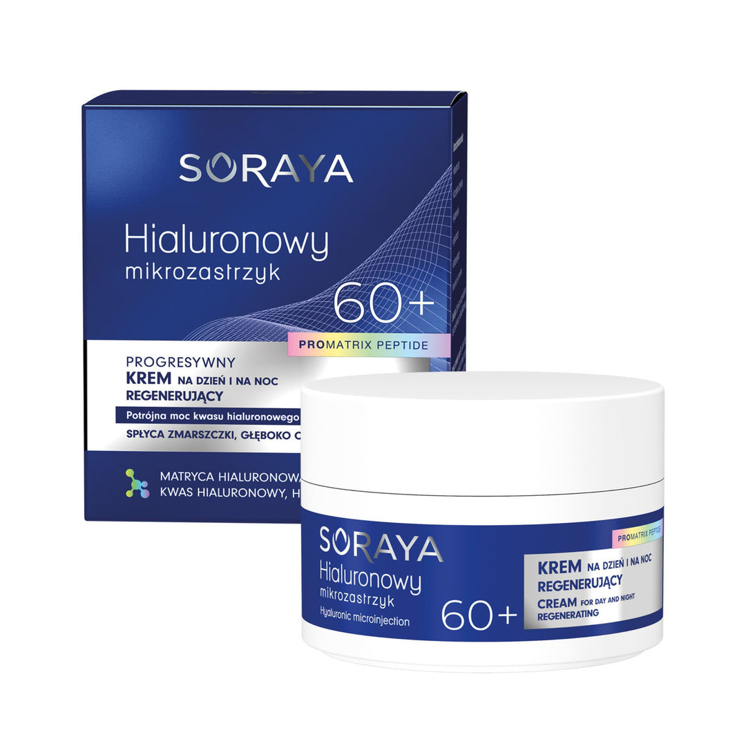 SORAYA Hyaluronic Micro Injection Progressive Regenerating Cream 60+ Day and Night 50 ml 5901045092645