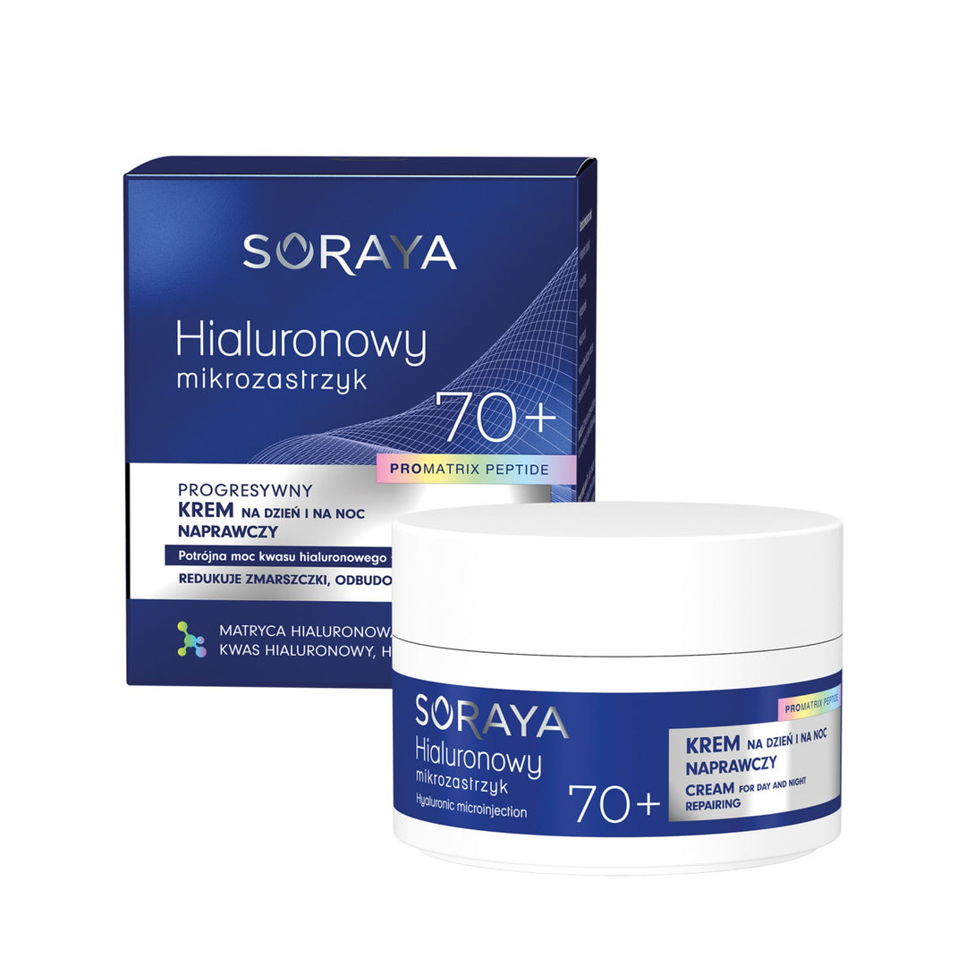 SORAYA Hyaluronic Micro Injection Progressive Repair Cream 70+ Day and Night 50 ml 5901045092652