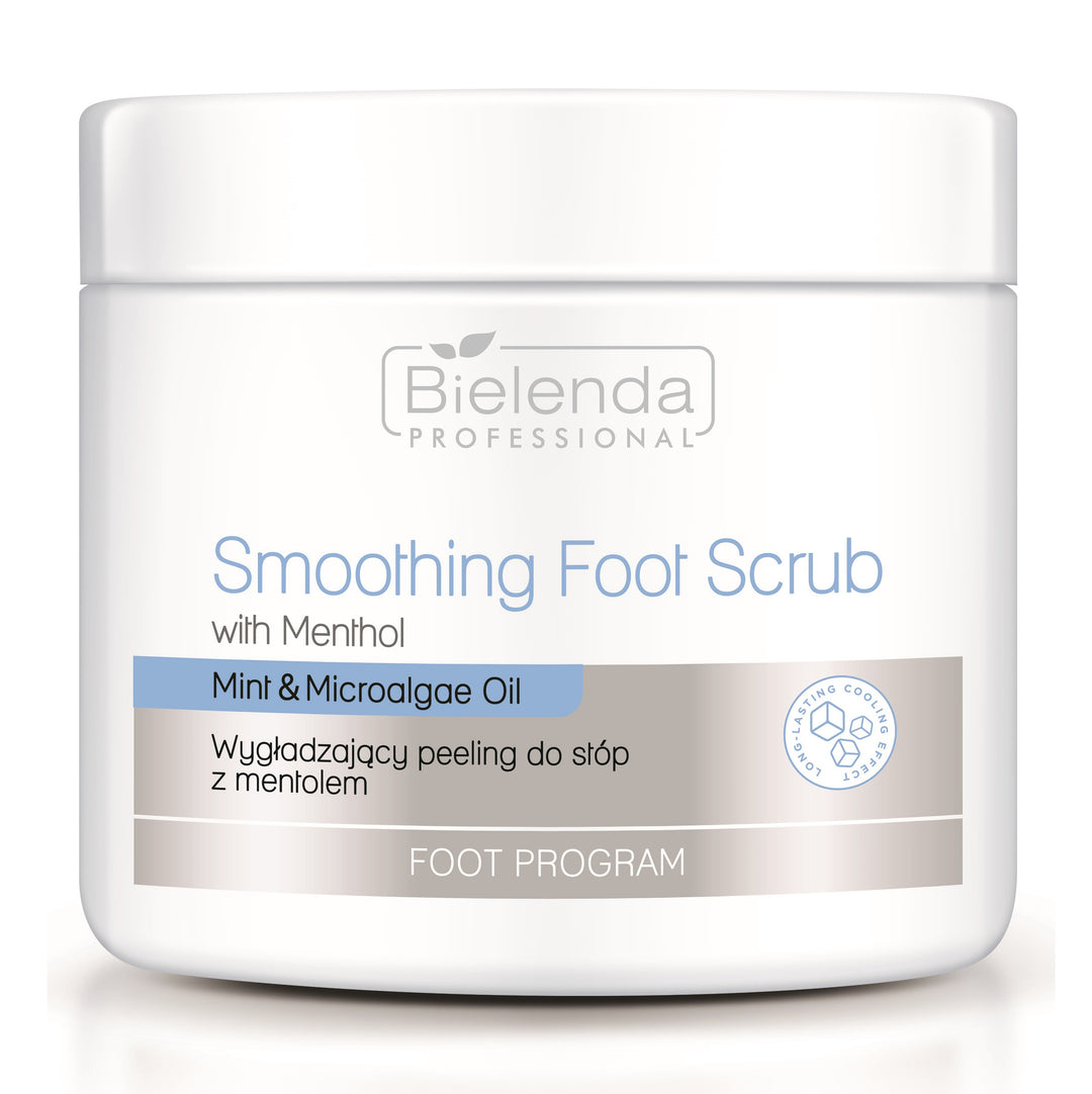 Bielenda Professional Wygładzający Peeling do Stóp z Mentolem 600g
