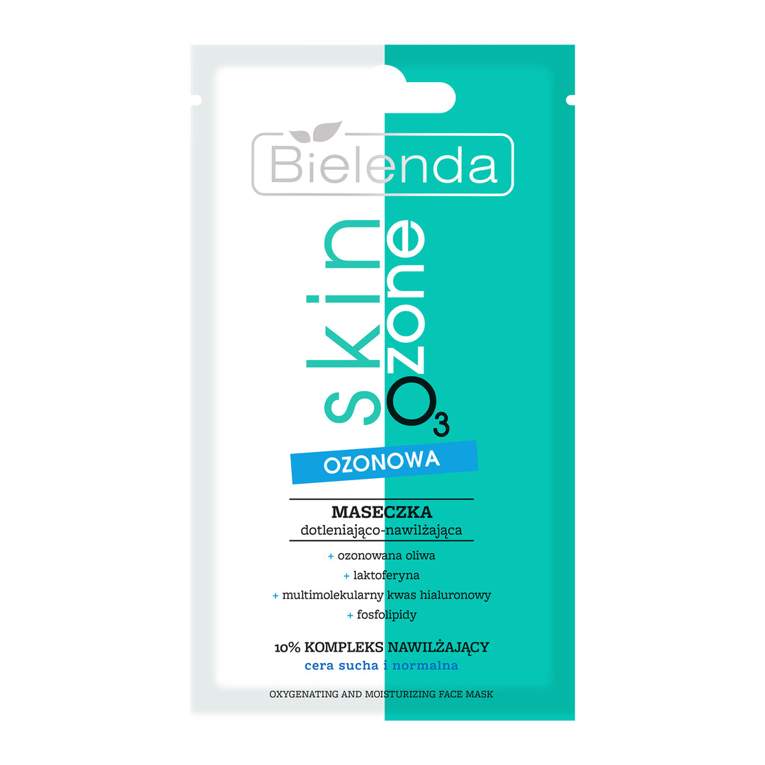Bielenda Skin O3 Zone Ozone Oxygenating and Moisturising Mask for Dry and Normal Skin 8g