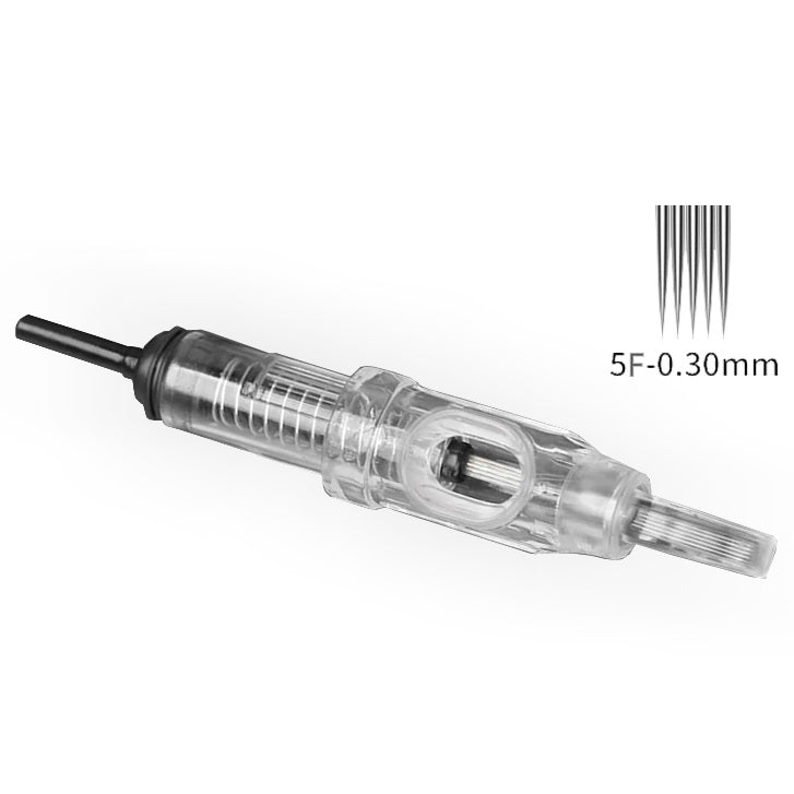 Profesjonalne jednorazowe sterylne igły do makijażu permanentnego 5F-0,30 mm 1 szt.