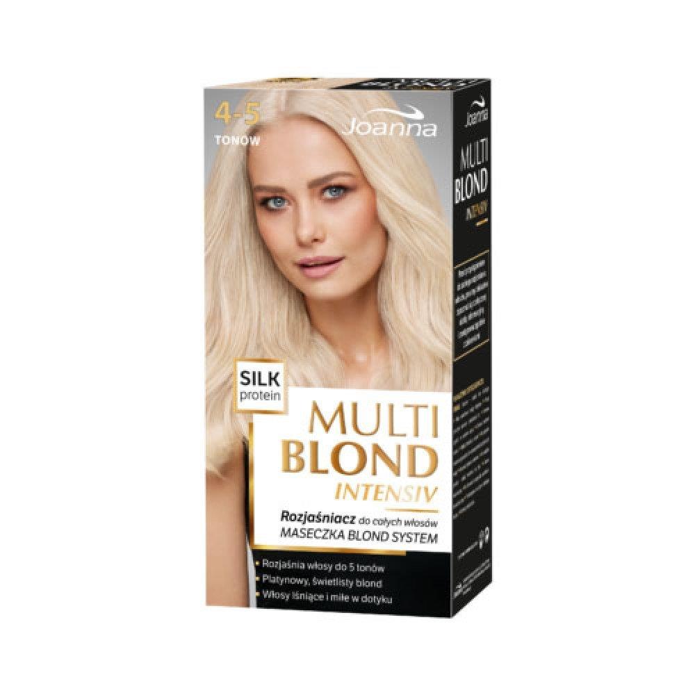 Joanna Multi Blond Intensiv Hair Lightener with Silk Protein 4-5 Tones 70x25x10g