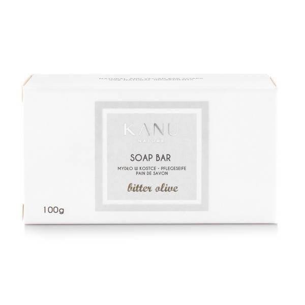 Kanu Nature Vegan Moisturizng Bar Soap with Bitter Olive Fragnance 100g