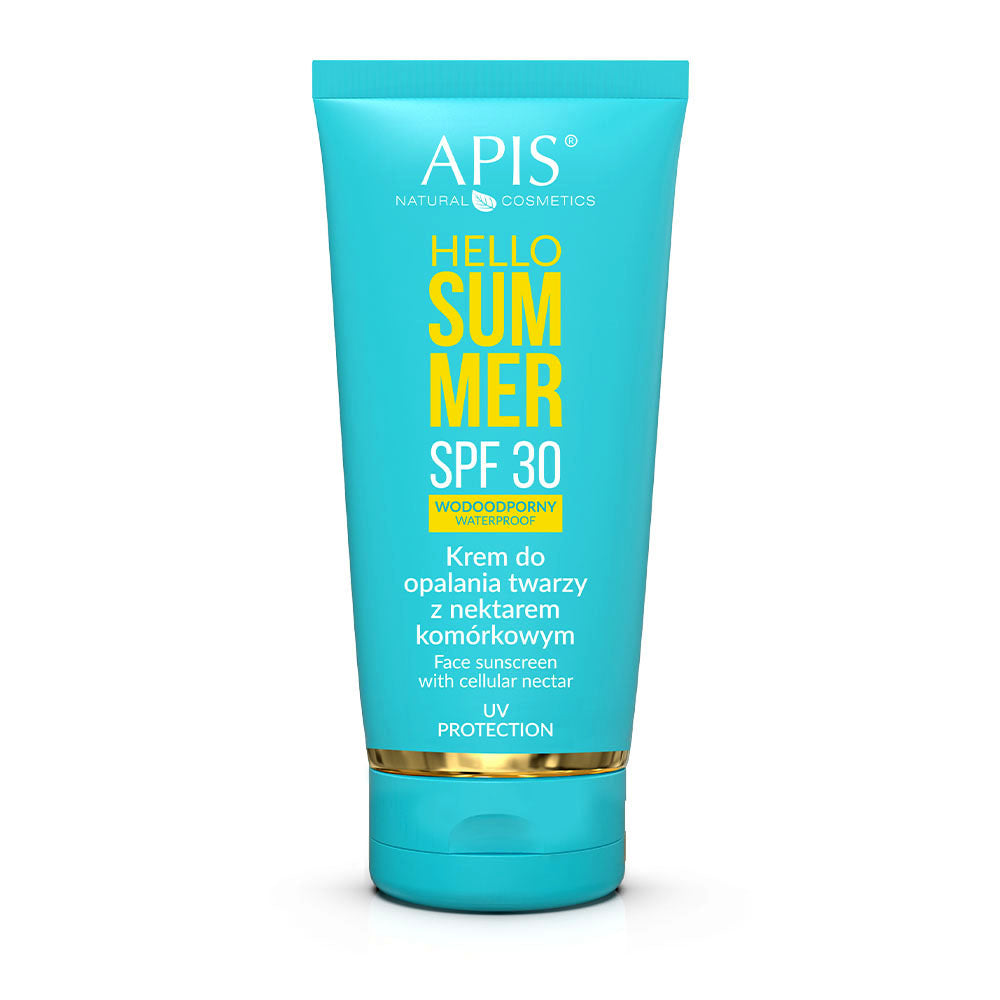 Apis Hello Summer Waterproof SPF 30 Face Sunscreen with Cellular Nectar 50ml