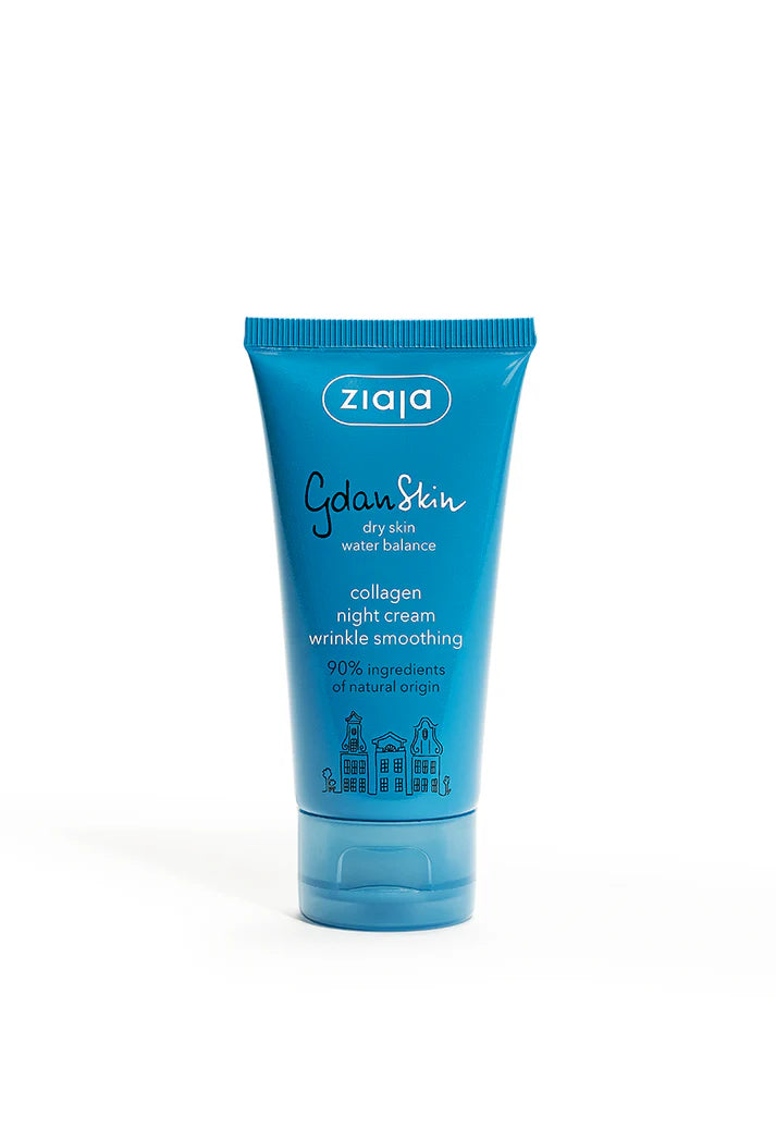 Ziaja - GdanSkin - Anti-wrinkles NIGHT Cream with Collagen very dry skin 50ml 5901887042846