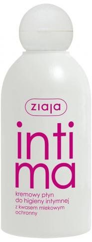 Ziaja - Intima - Ochronny krem do higieny intymnej z kwasem mlekowym 200ml -5901887018698