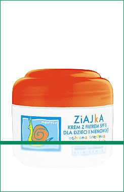 Ziaja - Ziajka - Sunblock SPF6 for children and infants from the first days of life PROTECTIVE (SNAIL) 50ml 5901887001362