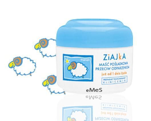 Ziaja - Ziajka - Ointment buttocks against chafing SHEEP 50ml 5901887000099
