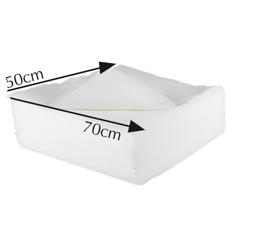 Professional Smooth Disposable Non Woven Towels 50x70cm 50pcs