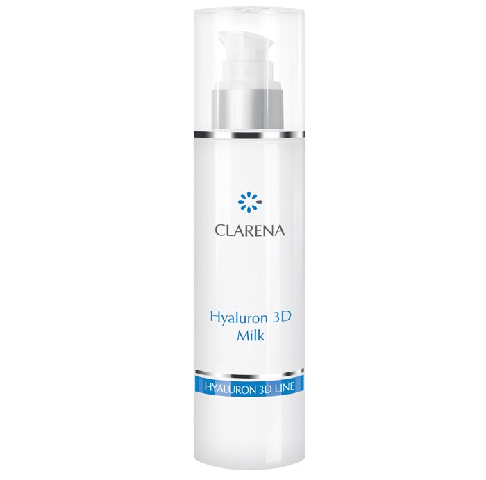 Clarena Hyaluron 3D Ultra Moisturising Cleansing Milk for Make Up Removal 200ml
