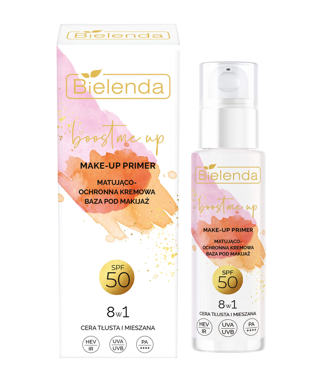 Bielenda Boost Me Up Matting and Protecting Cream Make Up Base 30ml