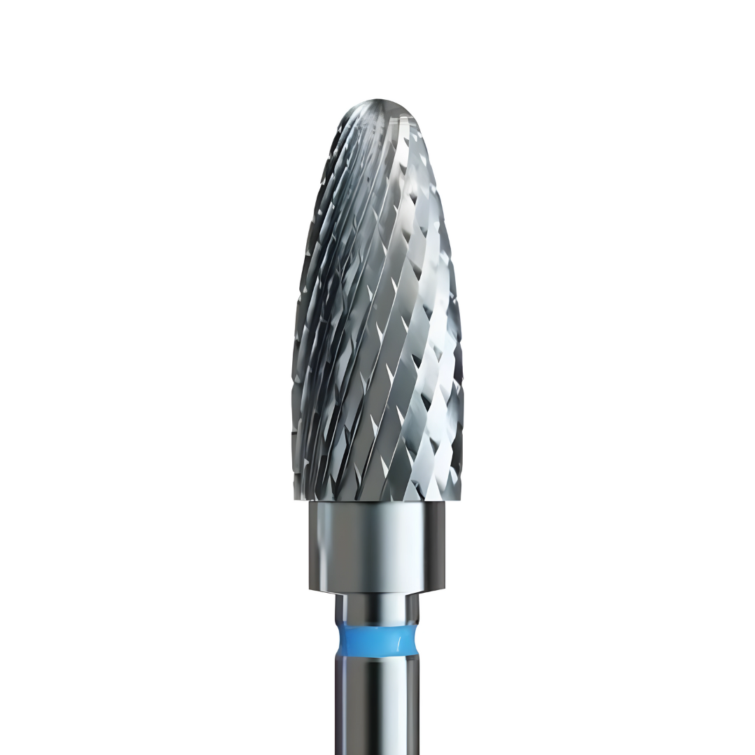 IQ Nails Tungsten Carbide Pinecone Nail Drill Bit Standard Crosscut 6mm for Manicure Pedicure 275.190.060