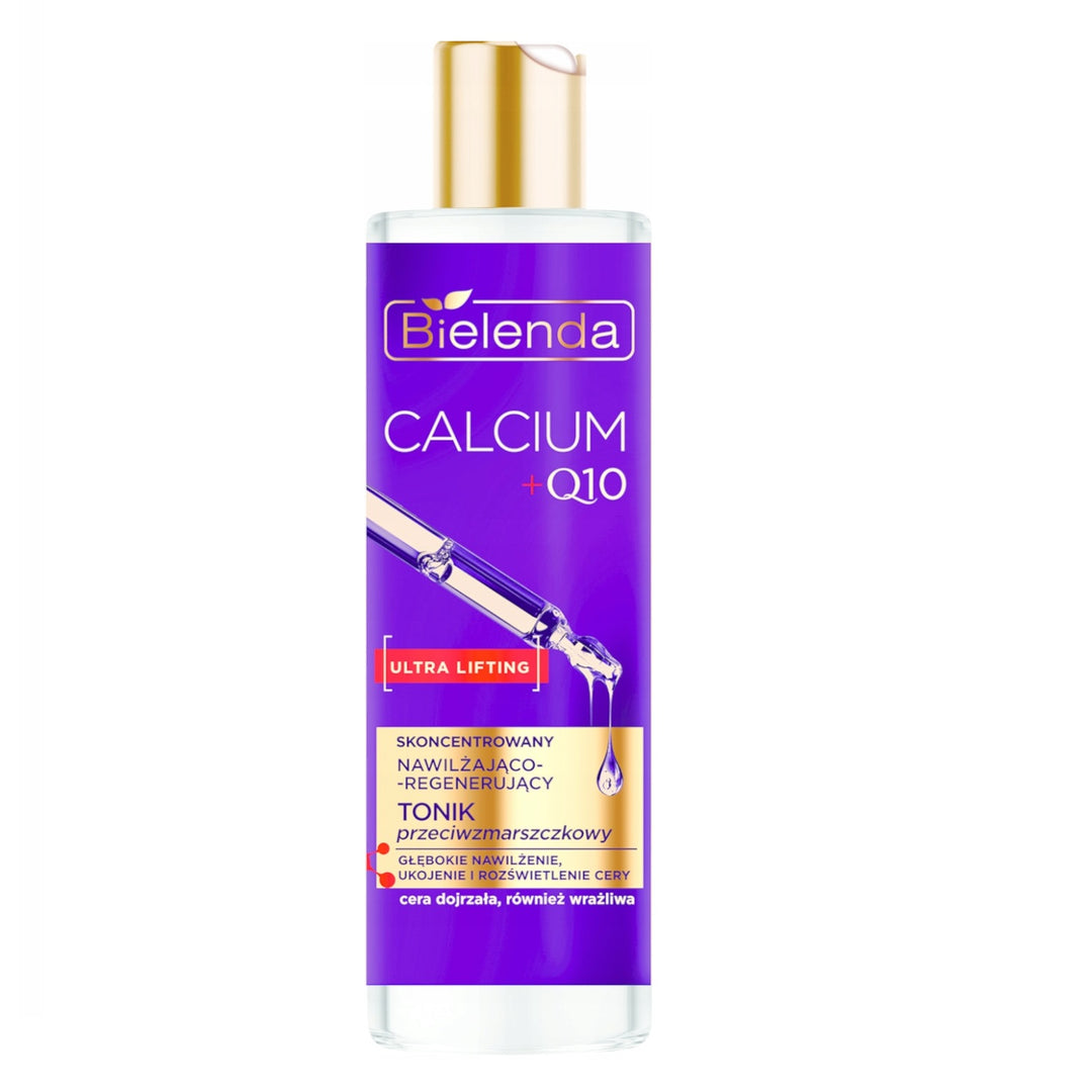 Bielenda Calcium Q10 Ultra Lifting Moisturising And Regenerating Face Toner 200ml