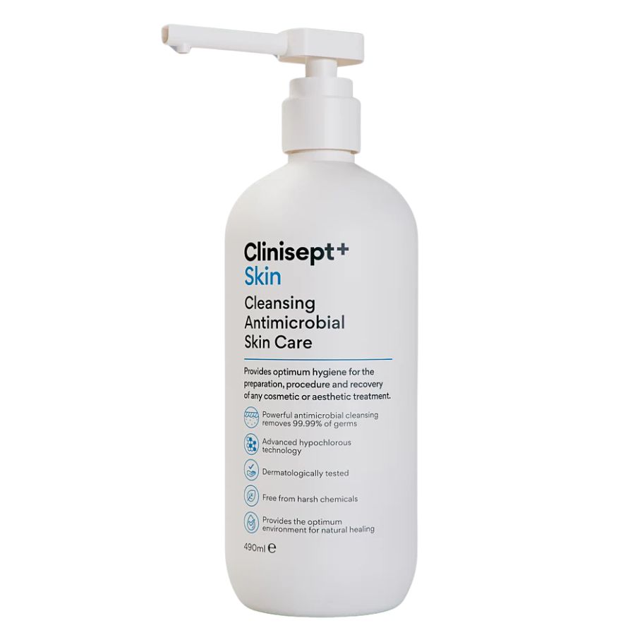 Clinisept+ Skin Cleansing Antimicrobial Hypochlorous Solution 490ml