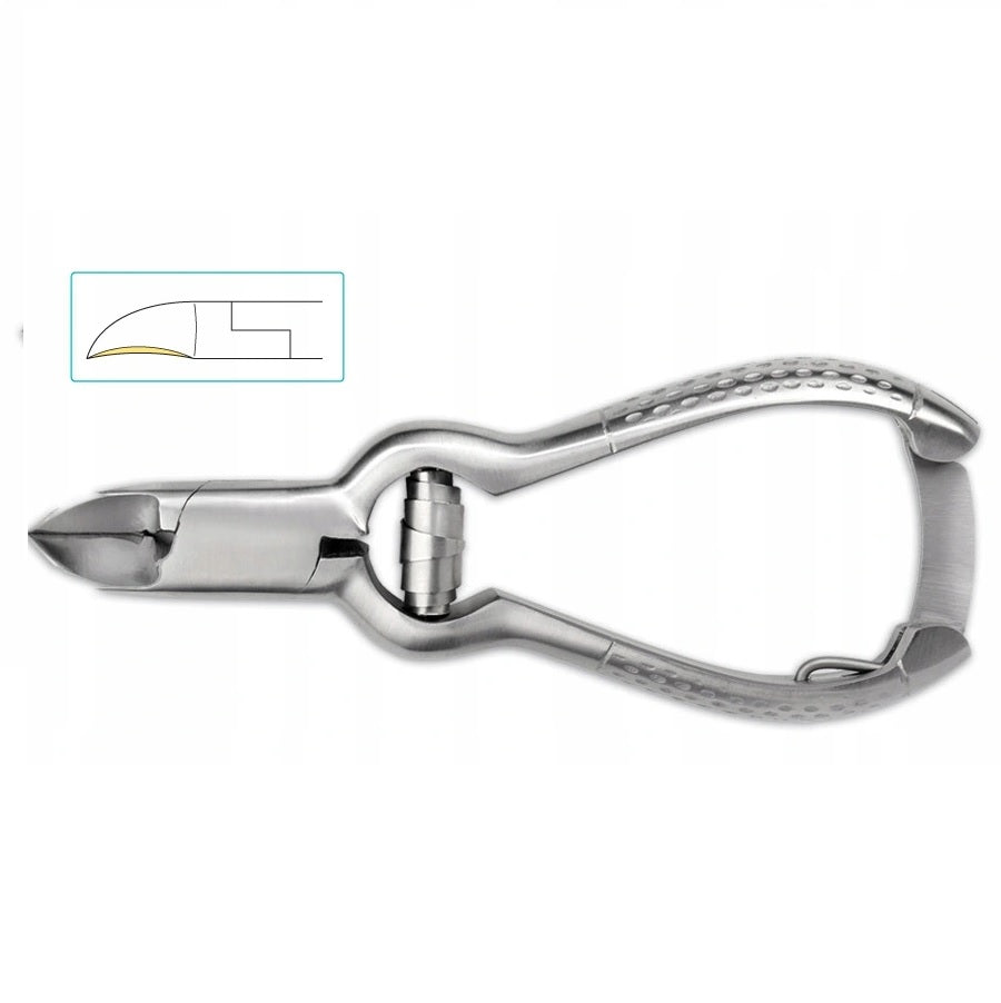 Hairplay Professional Surgical Stainless Steel Nail Clipper 15mm AUTOMATIC LOCK