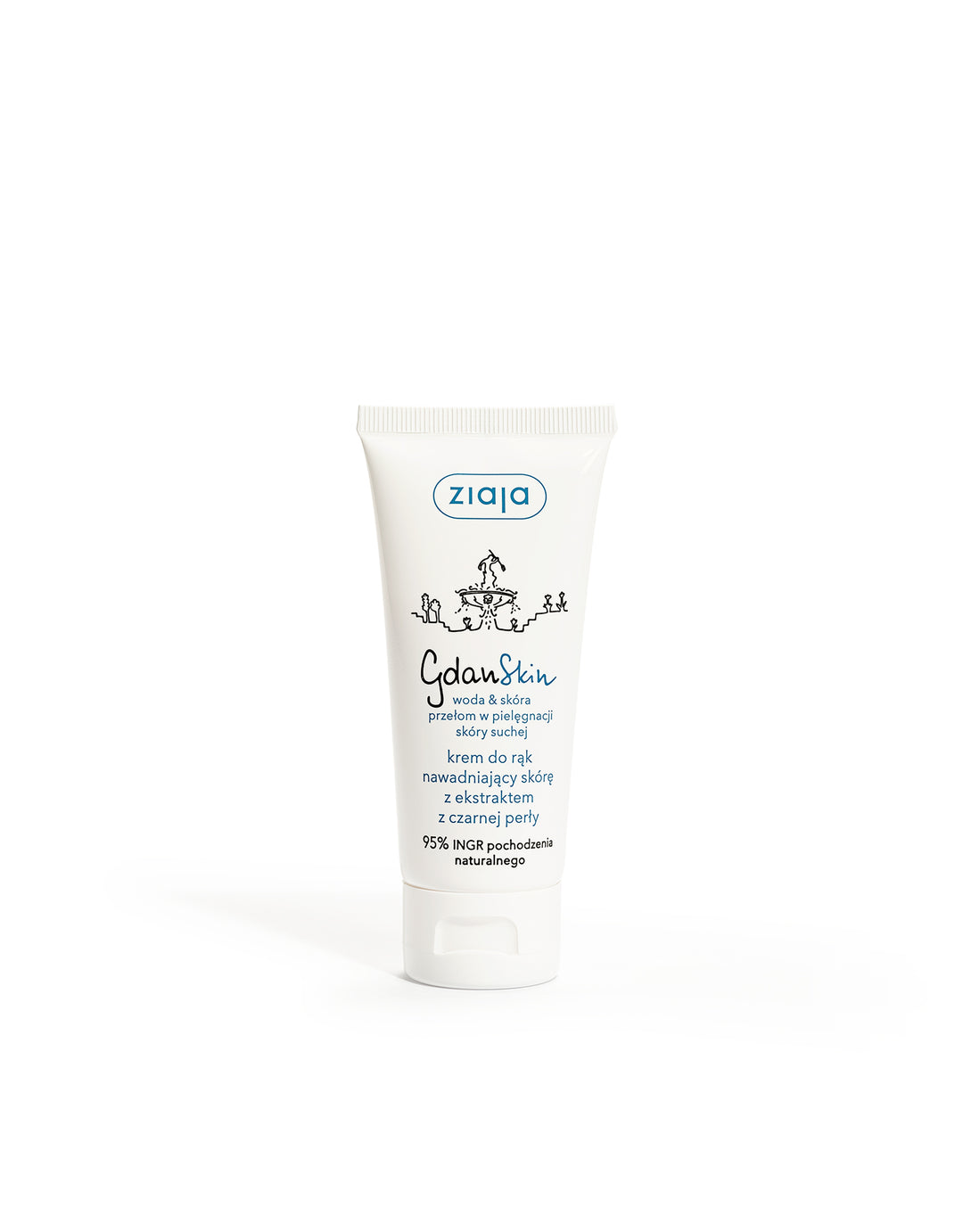 Ziaja GdanSkin Hydrating Hand Cream with Black Pearl Extract 50ml 5901887046417
