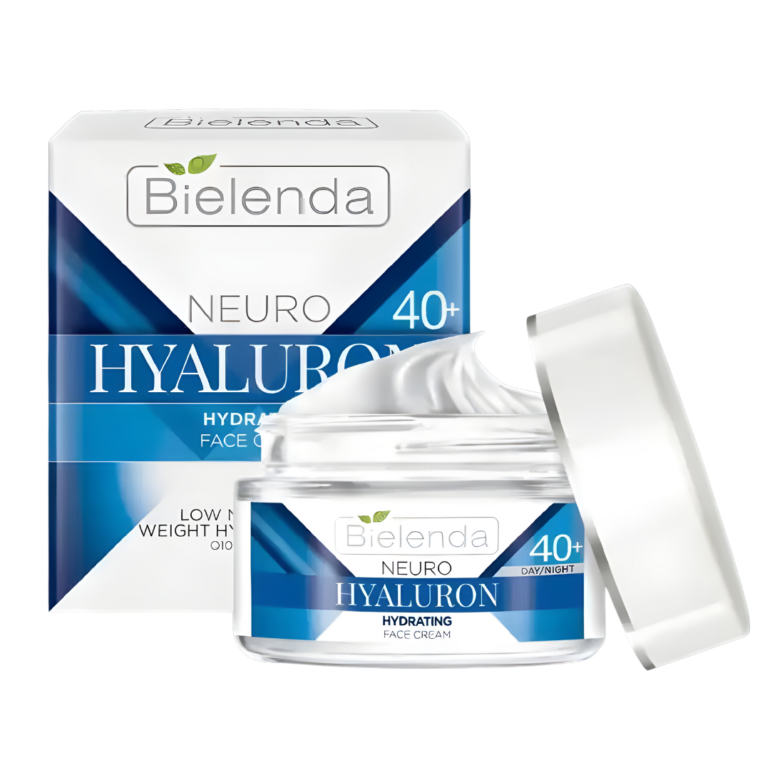 Bielenda Neuro Hyaluron Moisturizing Anti Wrinkle Cream Concentrate 40+ Day Night 50ml