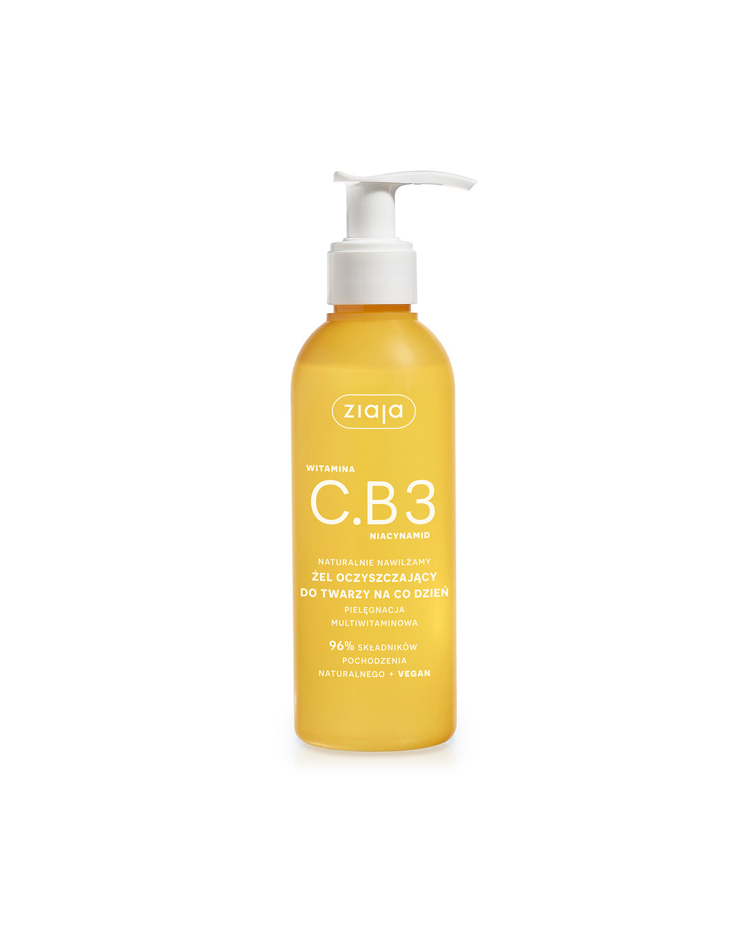 Ziaja Vitamin C.B3 Niacinamide Naturally Hydrating Peeling Face Gel - 100ml - 5901887054924