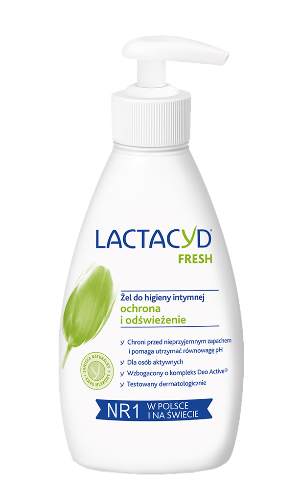 Lactacyd FRESH – Refreshing Intimate Hygiene Gel with Dispenser 200 ml 5391520942686