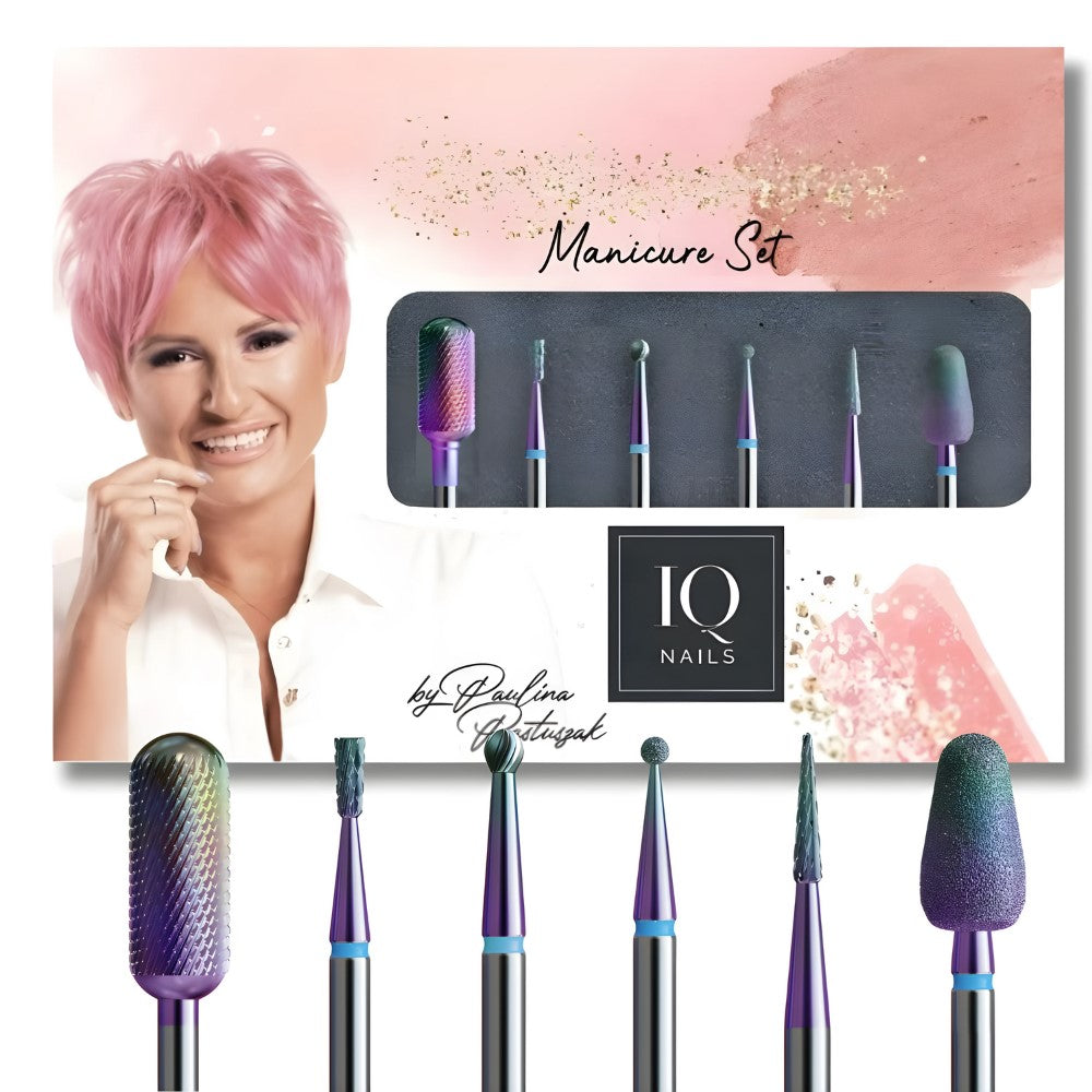 IQ Nails Deep Gel Manicure Set for Advanced Use 6pcs
