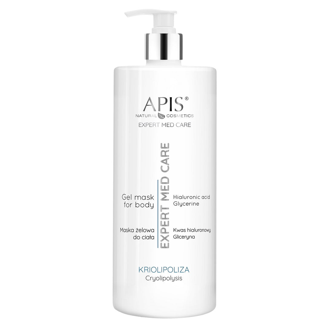 Apis Expert Med Care Gel Body Mask for Cryolipolisys with Hyaluronic Acid and Glycerin 1000ml