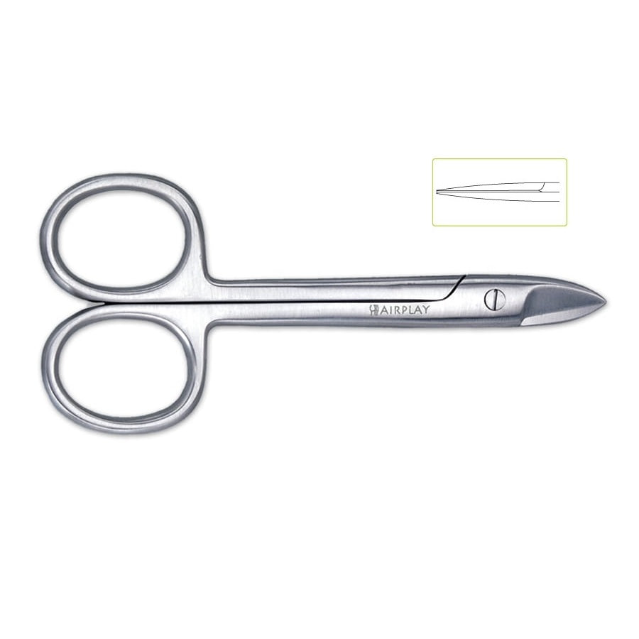 Hairplay Professional Scissors for Hard and Thick Nails Straight Tip 10.5 cm