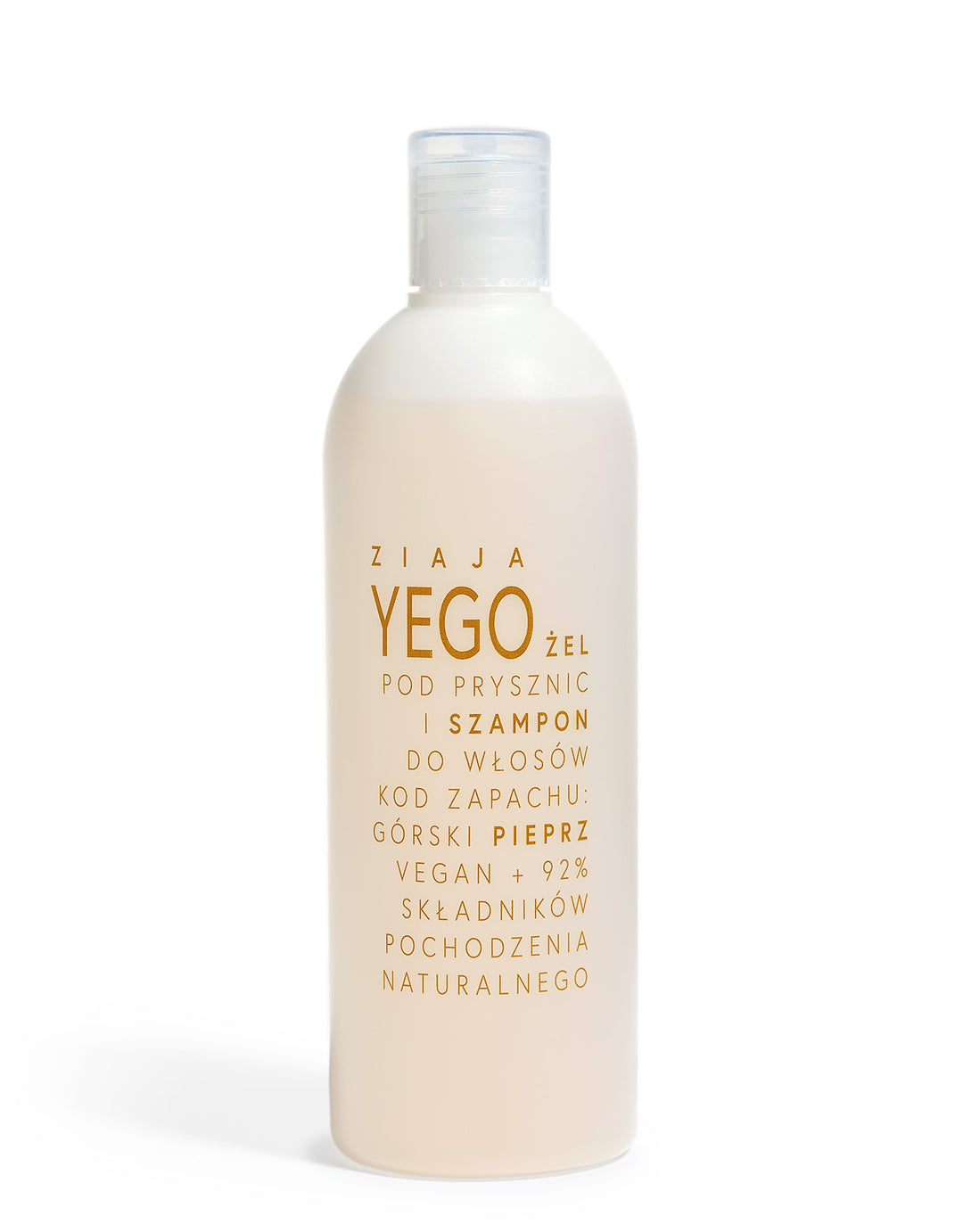 Ziaja - Yego 2-in-1 Shower Gel and Shampoo - Mountain Pepper - 400ml - 5901887016519
