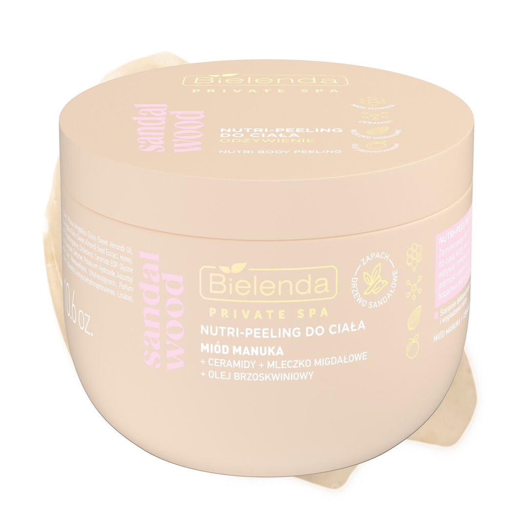 Bielenda Private Spa Sandal Wood Nourishing Nutri-body scrub 300g