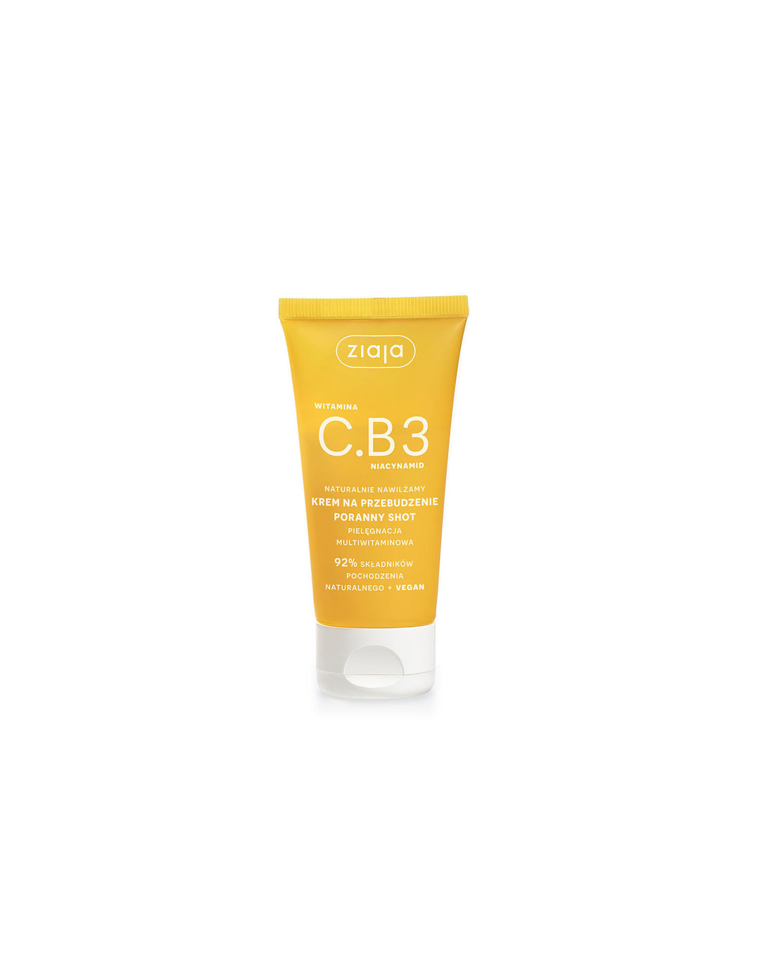 Ziaja Vitamin C.B3 Niacinamide Naturally Hydrating Wake Up Cream Morning Shot - 50ml - 5901887054863