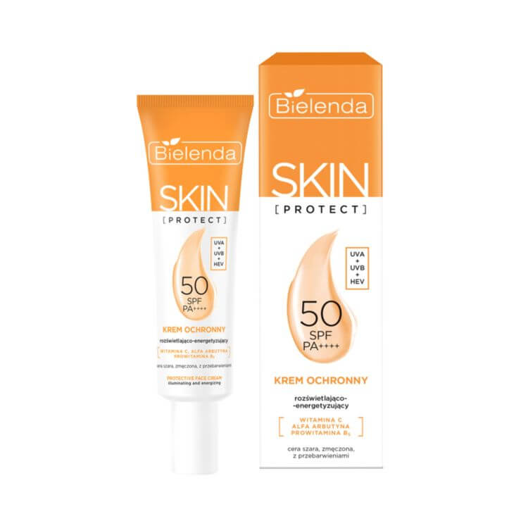 Bielenda Skin Protect Protective Cream SPF 50 Brightening And Energizing 40ml