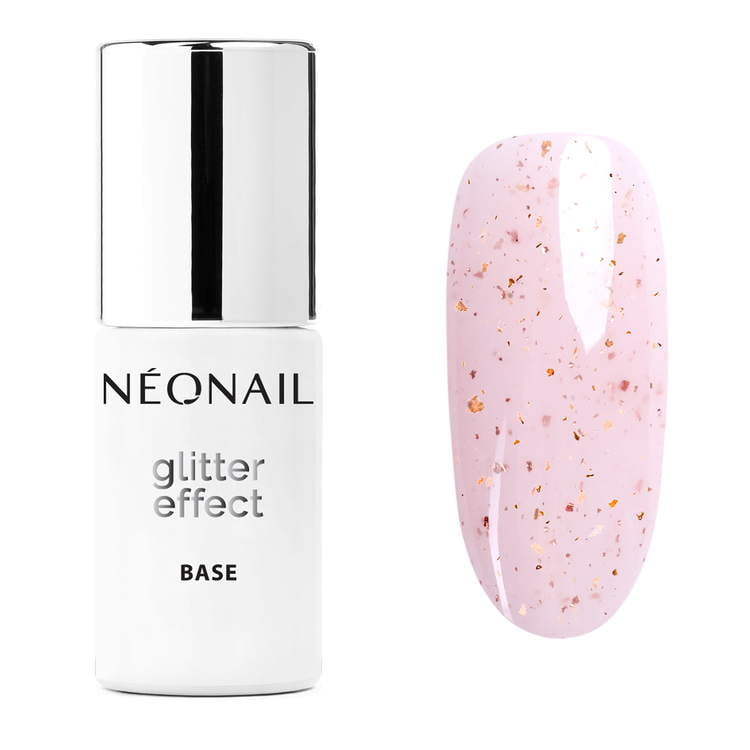 NeoNail UV/LED Soak Off Glitter Effect Base Pink Sparkle 7.2ml