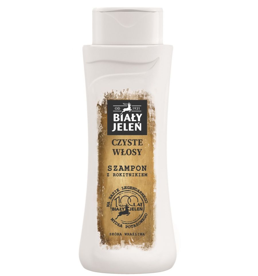 Biały Jeleń - Retro - Hair Shampoo / Sea Buckthorn Shampoo 300 ml 5900133021901