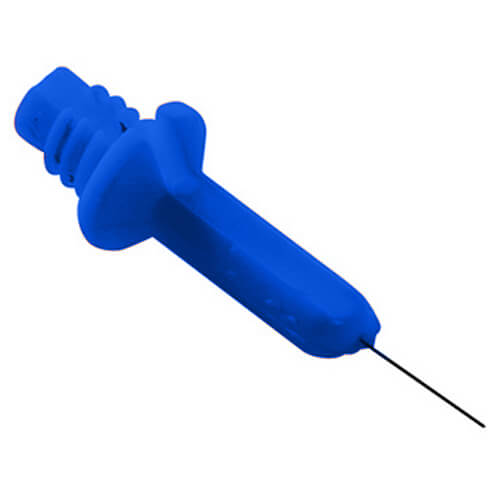 UniProbe Sterile Needle for Epilation Removes Capillaries and Unwanted Hair Blue 2mm