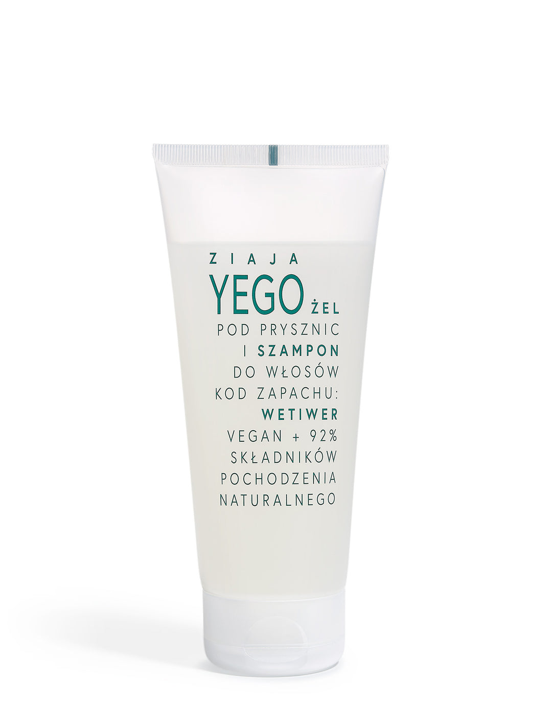 Ziaja - Yego 2-in-1 Shower Gel and Shampoo Vetiver for Men- 200ml - 5901887016601