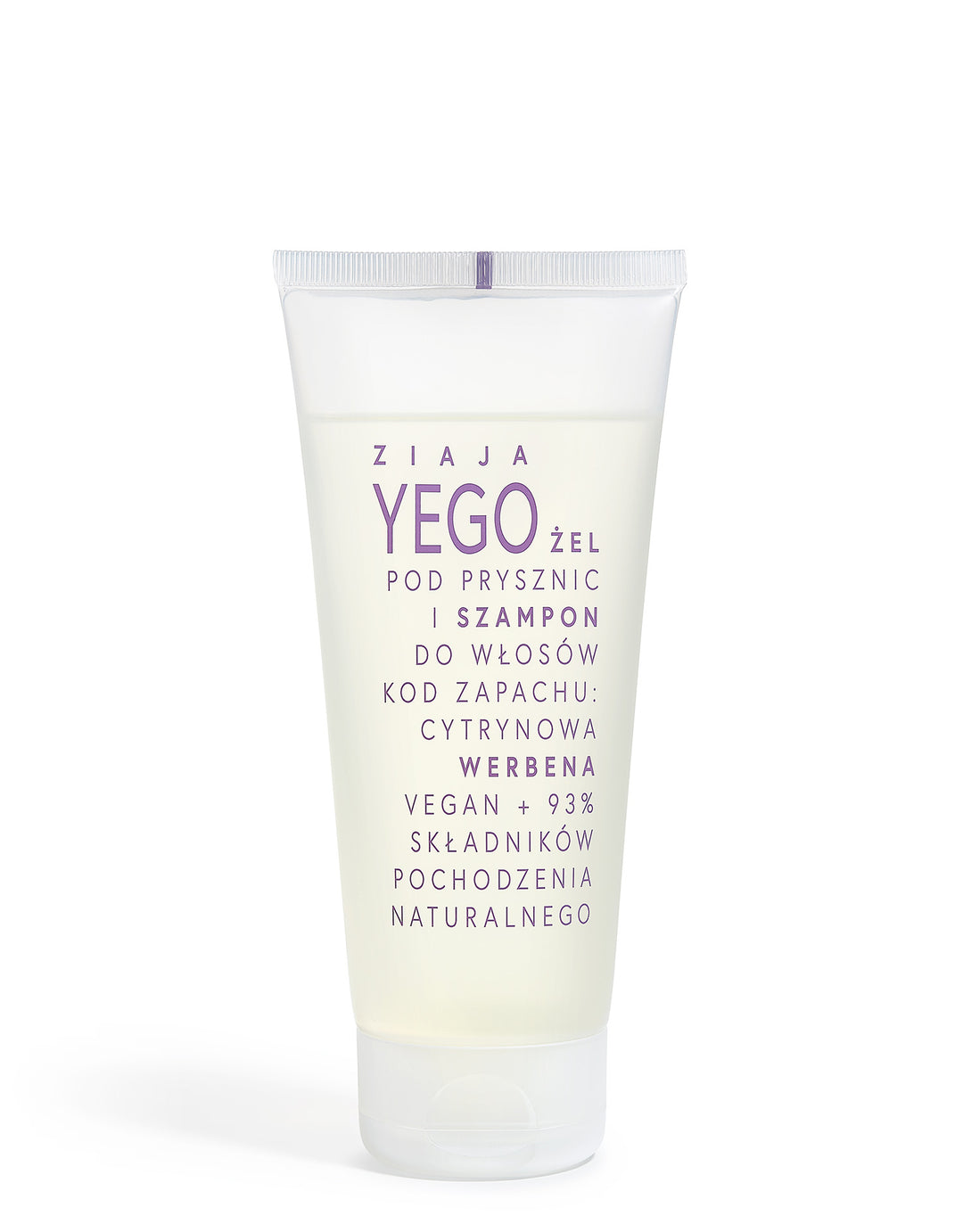 Ziaja - Yego 2-in-1 Shower Gel and Shampoo Lemon Verbena - 200ml - 5901887016960