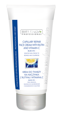 Bielenda Professional Capillary Repair Face Cream z Rutyną i Witaminą C 100ml