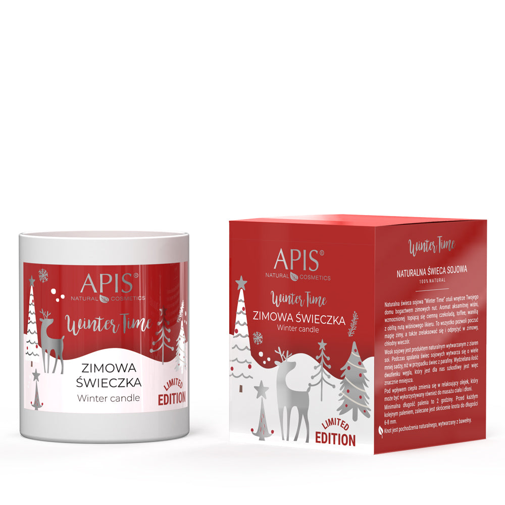 Apis Winter Time Naturalna świeca sojowa 220g