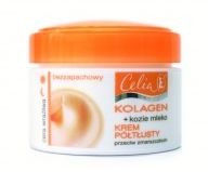 Celia - Kolagen + Mleko kozie 40+ - Bezzapachowy PÓŁTŁUSTY KREM przeciwzmarszczkowy do skóry wrażliwej 50ml 5900525054043