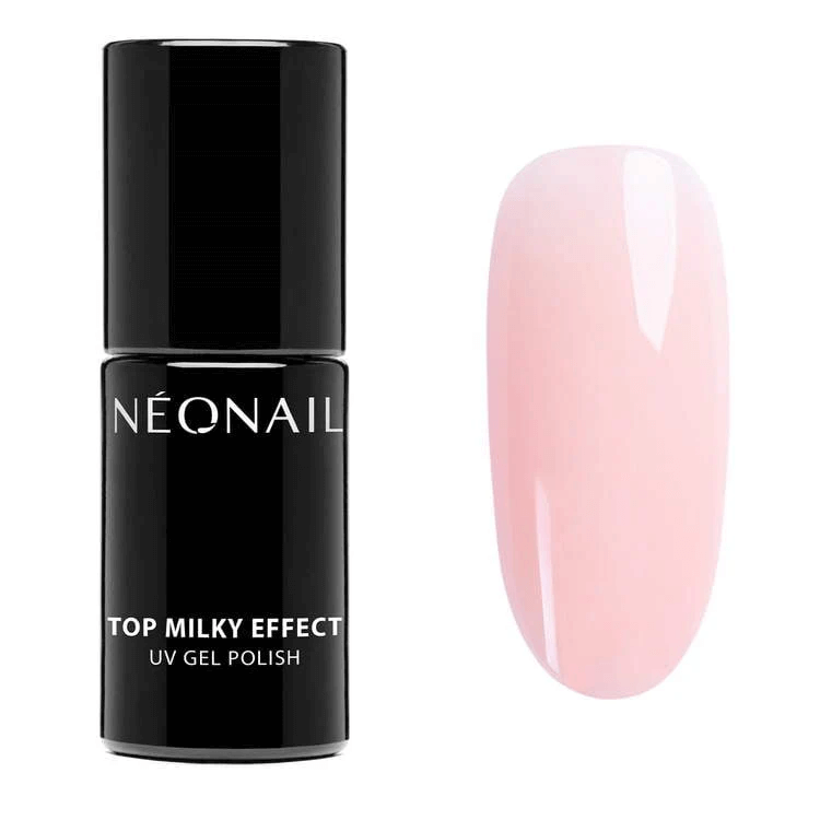 NeoNail UV/LED Soak Off Top Mleczny efekt różu 7,2 ml